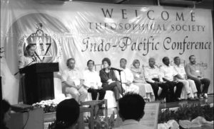 The 9th Indo-Pacific Conference was again held in Manila on Nov., 2007. Seated on the rightmost is Pedro Oliveira, outgoing President, and seated on the leaftmost is John Vorstermans, incoming President.
